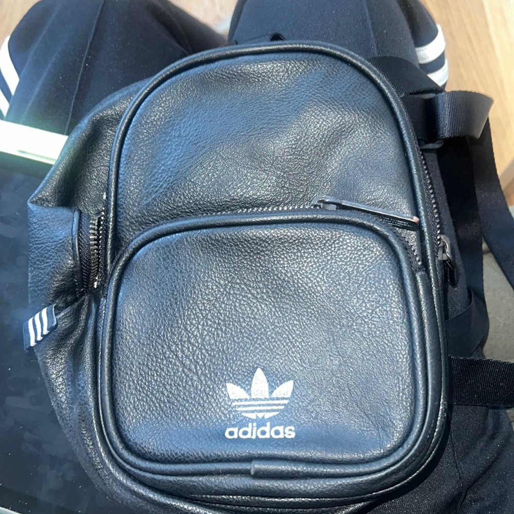 Adidas black small bag